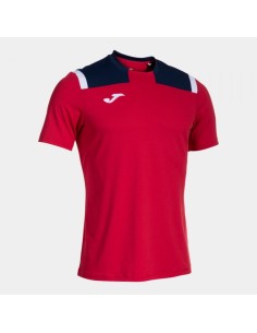 Toledo Manga Corta Camiseta Rojo Marino
