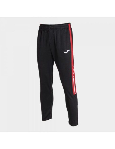 Olimpiada Largo Pantalones Negro Rojo