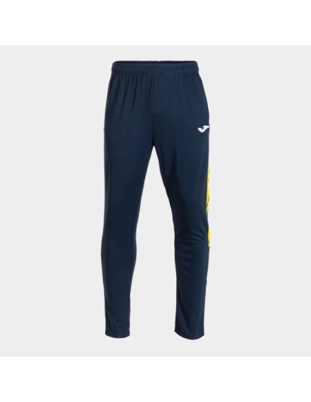 Olimpiada Largo Pantalones Marino Amarillo
