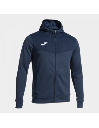 Campus Street Cremallera-Up Sudadera con Capucha Marino