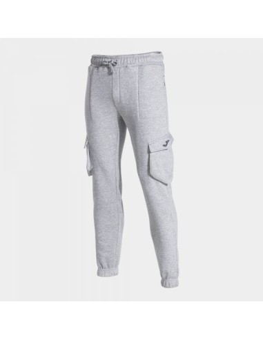Confort Iv Largo Pantalones Melange Gris