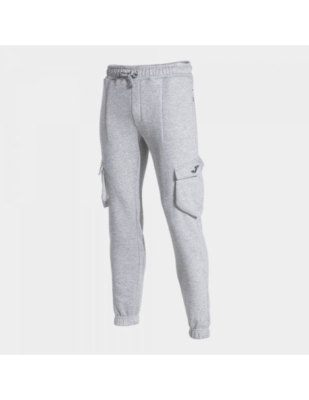 Confort Iv Largo Pantalones Melange Gris