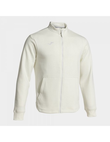 Confort Iv Full Cremallera Sudadera Beige