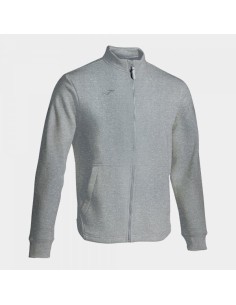 Confort Iv Full Cremallera Sudadera Melange Gris