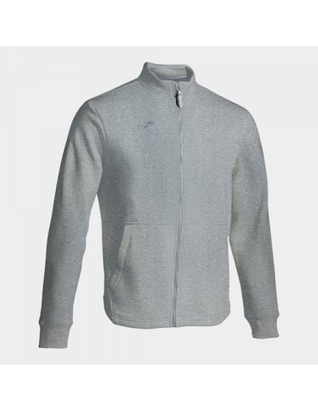 Confort Iv Full Cremallera Sudadera Melange Gris