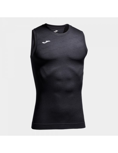 Camiseta sin Mangas Brama Classic Negro