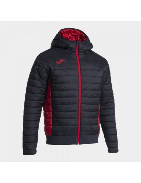 Urban V Bomber Chaqueta Negro Rojo