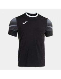 Elite Xi Manga Corta Camiseta Negro Antracita
