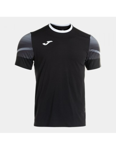 Elite Xi Manga Corta Camiseta Negro Antracita