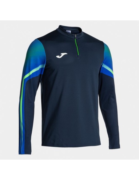 Elite Xi Sudadera Marino Verde Flúor