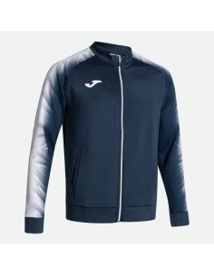 Elite Xi Full Cremallera Sudadera Marino Blanco