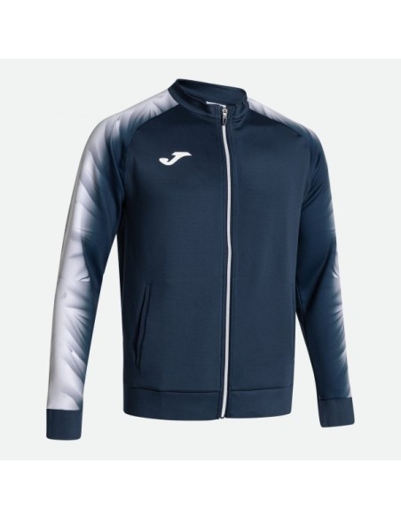 Elite Xi Full Cremallera Sudadera Marino Blanco