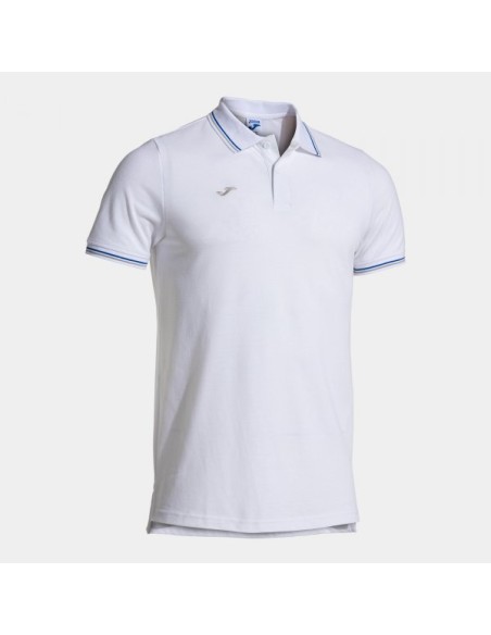 Confort Classic Manga Corta Polo Blanco Royal
