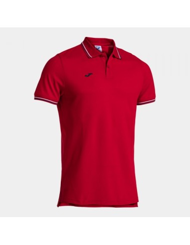 Confort Classic Manga Corta Polo Rojo Marino
