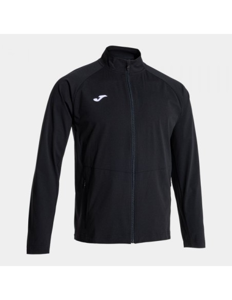 Costa Micro Full Cremallera Sudadera Negro