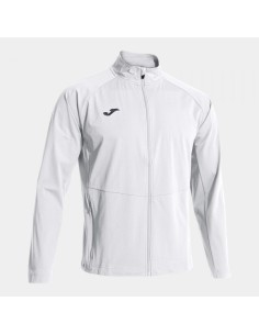 Costa Micro Full Cremallera Sudadera Blanco