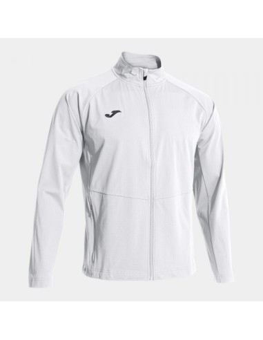 Costa Micro Full Cremallera Sudadera Blanco