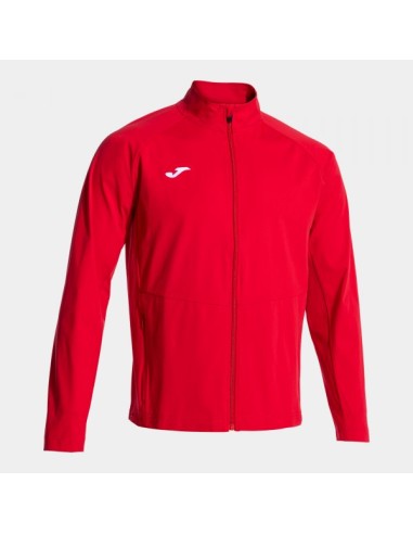 Costa Micro Full Cremallera Sudadera Rojo