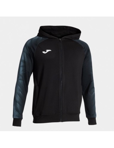 Elite Xi Cremallera-Up Sudadera con Capucha Negro Antracita