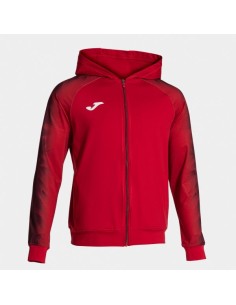 Elite Xi Cremallera-Up Sudadera con Capucha Rojo