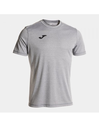 Olimpiada Handball Manga Corta Camiseta Melange Gris Negro