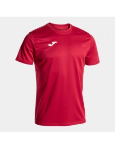 Olimpiada Rugby Manga Corta Camiseta Rojo