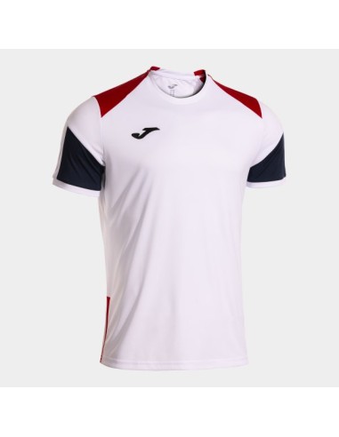 Danubio Iv Manga Corta Camiseta Blanco Rojo