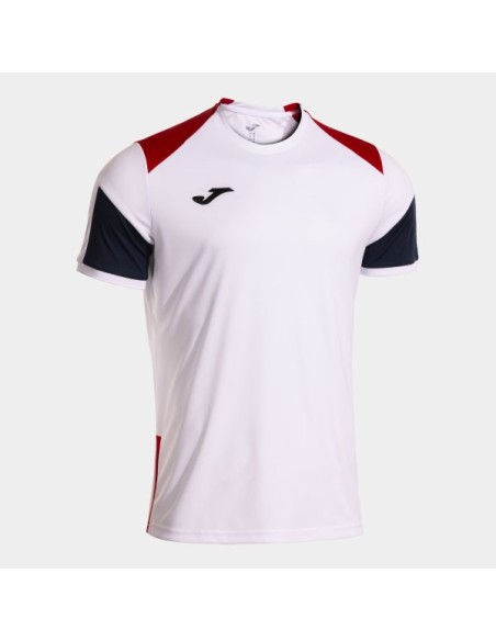 Danubio Iv Manga Corta Camiseta Blanco Rojo