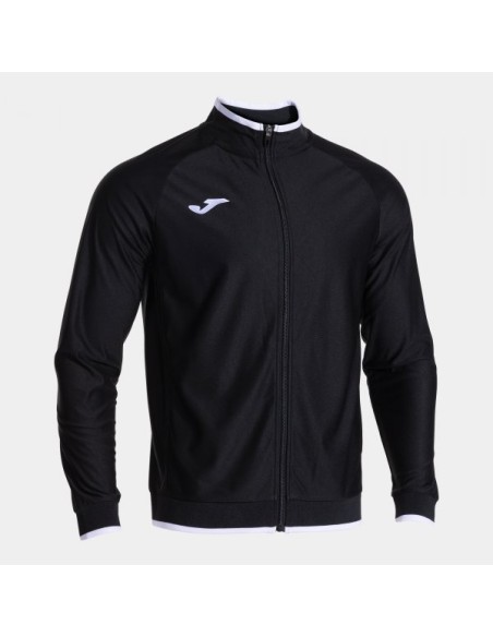 Combi Premium Full Cremallera Sudadera Negro Blanco