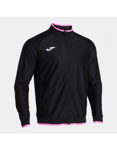 Combi Premium Full Cremallera Sudadera Negro Rosa Flúor