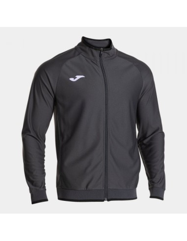 Combi Premium Full Cremallera Sudadera Gris Oscuro Negro