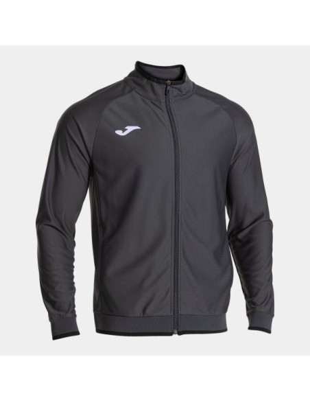 Combi Premium Full Cremallera Sudadera Gris Oscuro Negro