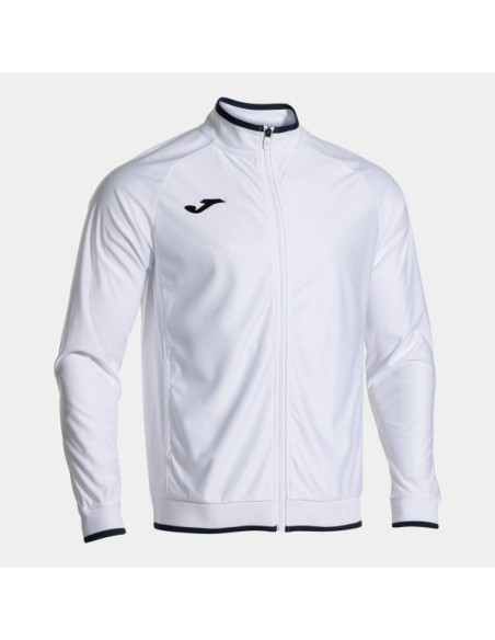 Combi Premium Full Cremallera Sudadera Blanco Marino Oscuro