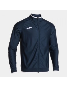 Combi Premium Full Cremallera Sudadera Marino Oscuro Blanco