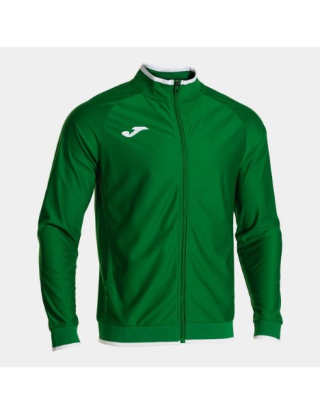 Combi Premium Full Cremallera Sudadera Verde Blanco