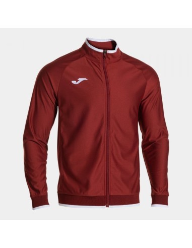Combi Premium Full Cremallera Sudadera Burdeos Blanco