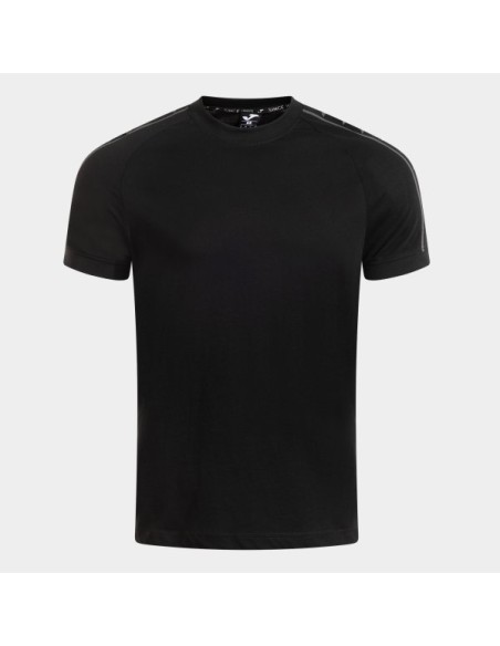 Heroic Manga Corta Camiseta Negro Gris Oscuro