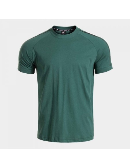 Heroic Manga Corta Camiseta Verde Negro