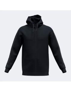 Heroic Cremallera-Up Sudadera con Capucha Negro