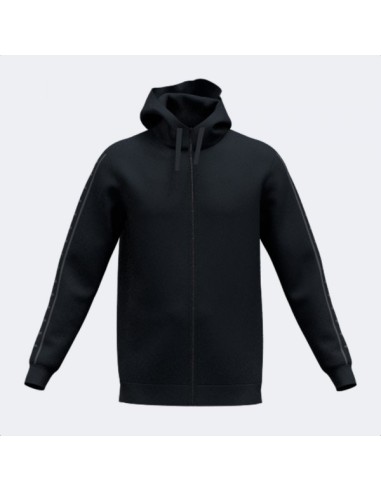 Heroic Cremallera-Up Sudadera con Capucha Negro
