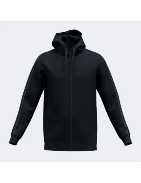 Heroic Cremallera-Up Sudadera con Capucha Negro