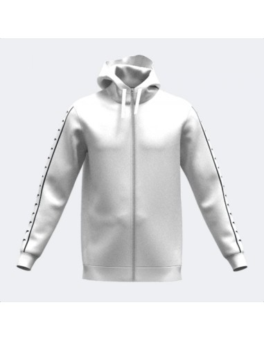 Heroic Cremallera-Up Sudadera con Capucha Blanco