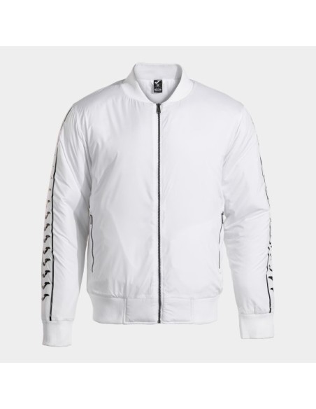 Icono Street Bomber Chaqueta Blanco Negro