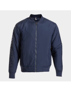 Icono Street Bomber Chaqueta Marino Oscuro Negro