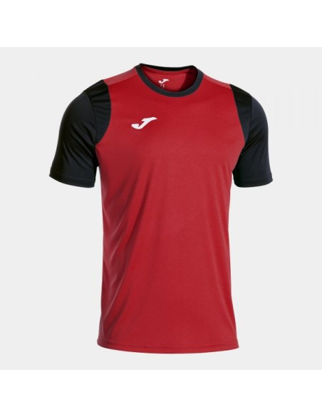 Final Basket Iii Manga Corta Camiseta Rojo Negro
