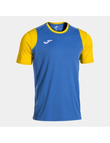 Cancha Manga Corta Camiseta Royal Azul Amarillo