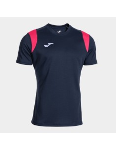 Stimulus Manga Corta Camiseta Marino Azul Rosa
