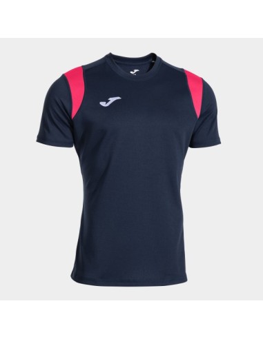 Stimulus Manga Corta Camiseta Marino Azul Rosa