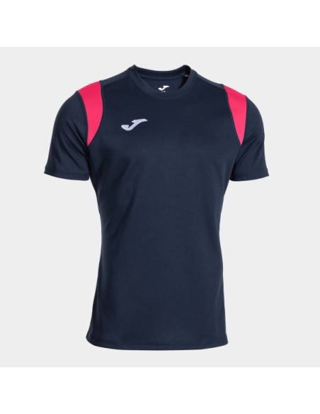 Stimulus Manga Corta Camiseta Marino Azul Rosa