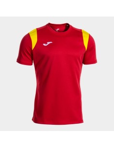 Stimulus Manga Corta Camiseta Rojo Amarillo